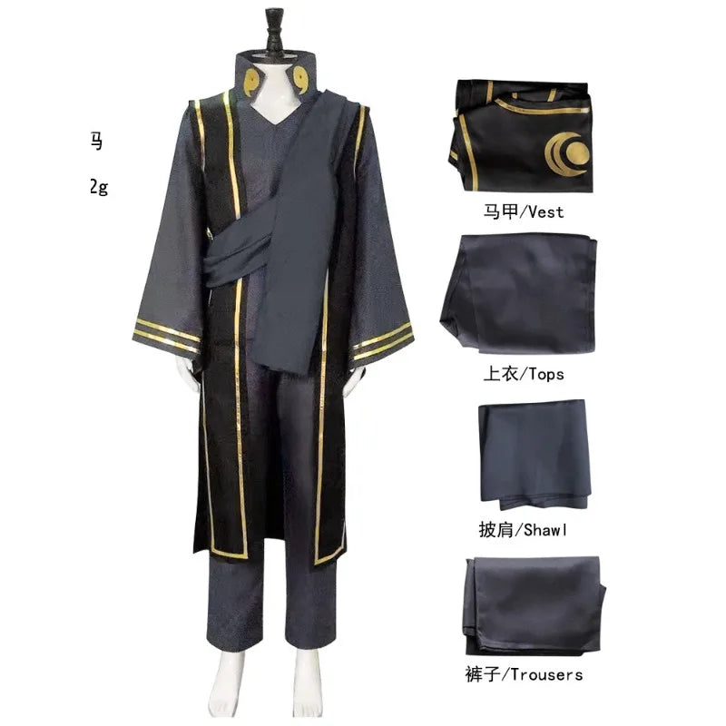 Anime Peripheral Otsutsuki Toneri Cosplay Costume Wedding Outfit Men Halloween Carnival Cosplay Otsutsuki Toneri Clothes Gift