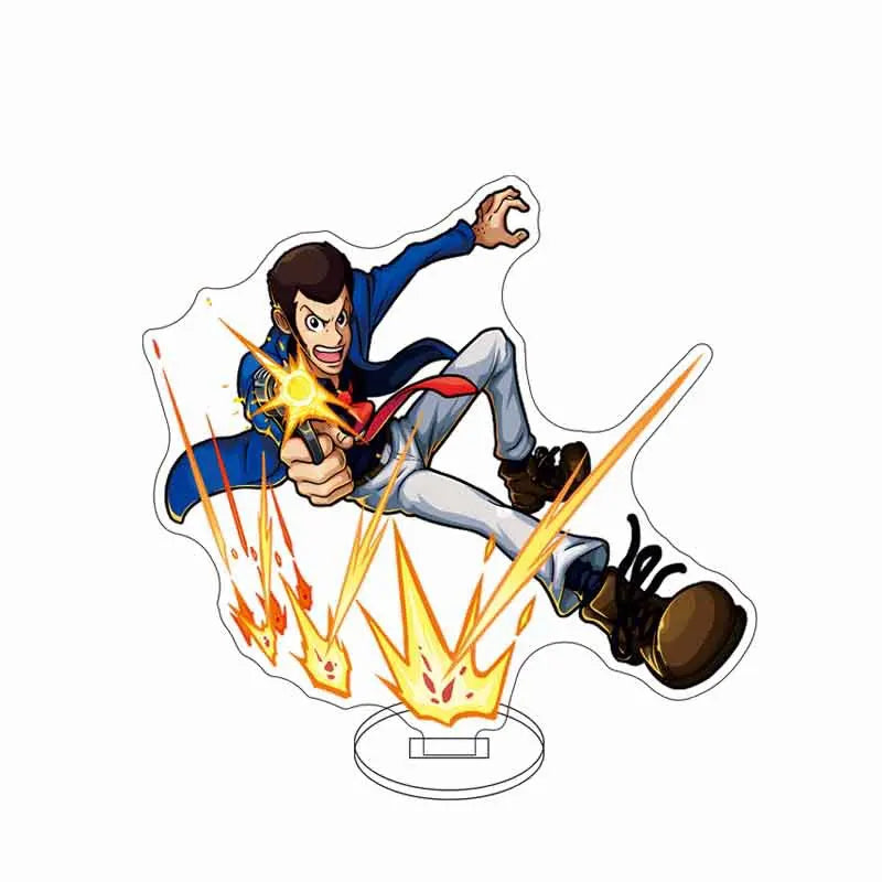 Lupin III Rupan Sansei Acrylic Stand Model Plate Decoration Originality Desk Figure Display Fan Gift Prime New Products Classic