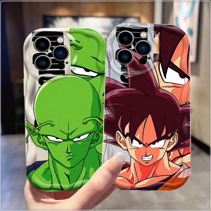 Dragon Ball Goku Art iPhone 15/14/13/12/11/XR/XS Pro Max Soft Case