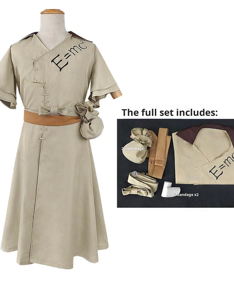 Senku Ishigami Cosplay Costume – Dr. Stone Anime Outfit for Halloween & Comic Con