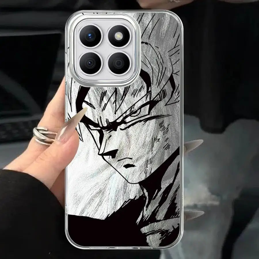 Phone Case for Honor 200 400 Lite X9b X8c X9a X7b 200 Pro X8b X9c X8a Soft Shell Goku Dragon Ball