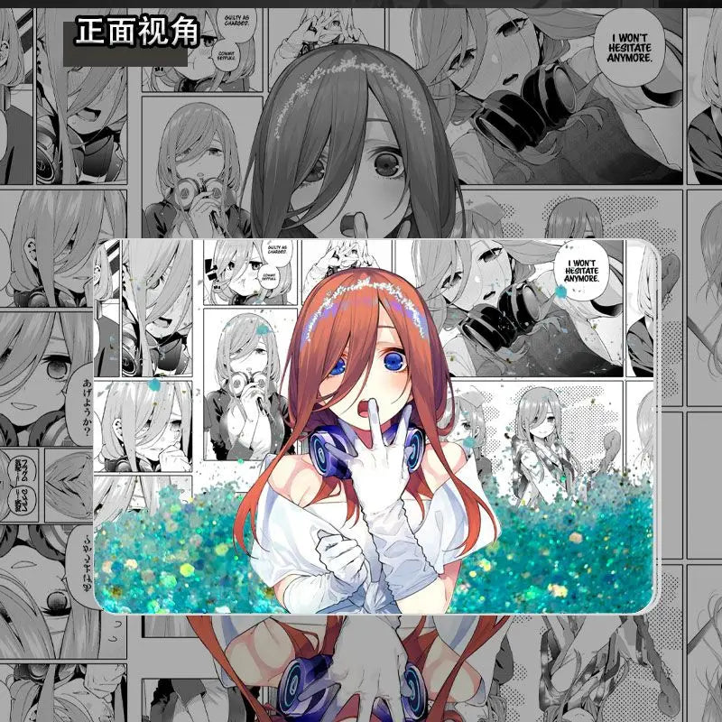 The Quintessential Quintuplets Nakano Miku Quicksand Mahjong Acrylic Brick Hanging Stand Holiday Gifts