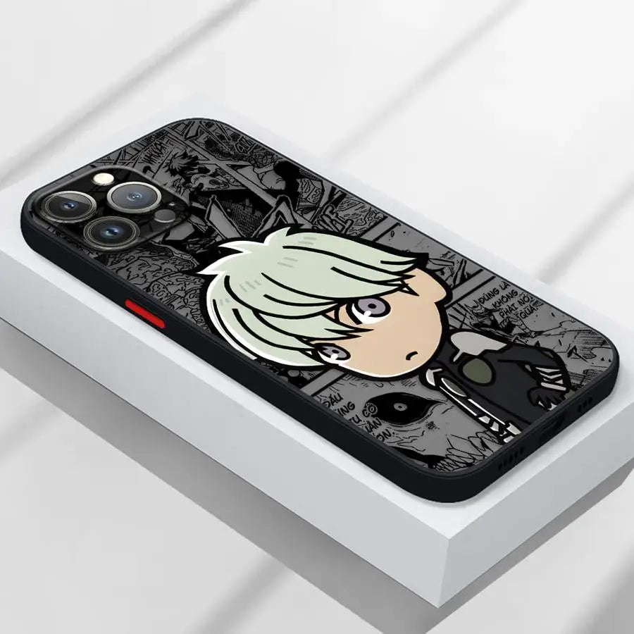 Kaiju No. 8 Anime Phone Case – Soft Cover for iPhone 7–16 Pro Max & SE