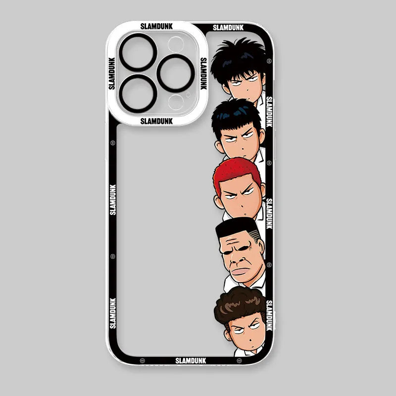 Anime Cool Slam Dunk Case For Samsung Galaxy A54 A34 A24 A14 A13 A53 A33 A73 A23 A05 A05S A72 A52 A52S A32 A22 A12 A51 A71 Etui