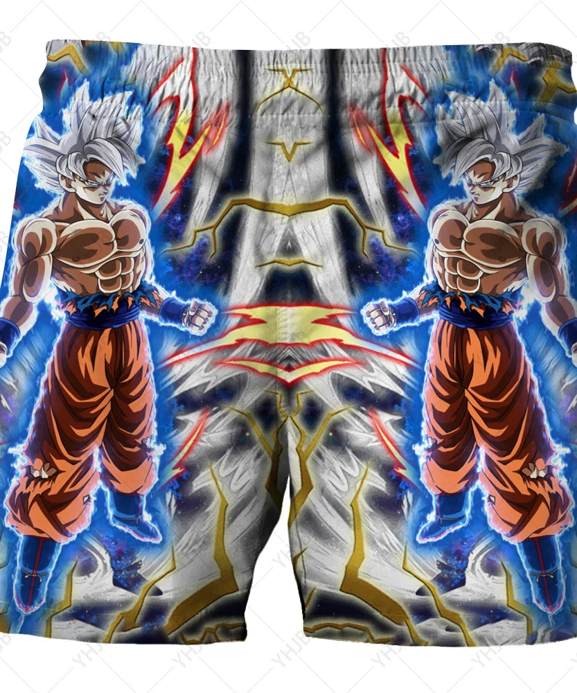 Dragon Ball Z Quick-Dry Swim Shorts – Cool Summer Beachwear