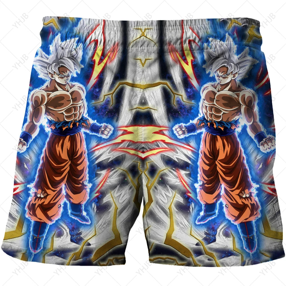 Dragon Ball Z Quick-Dry Swim Shorts – Cool Summer Beachwear