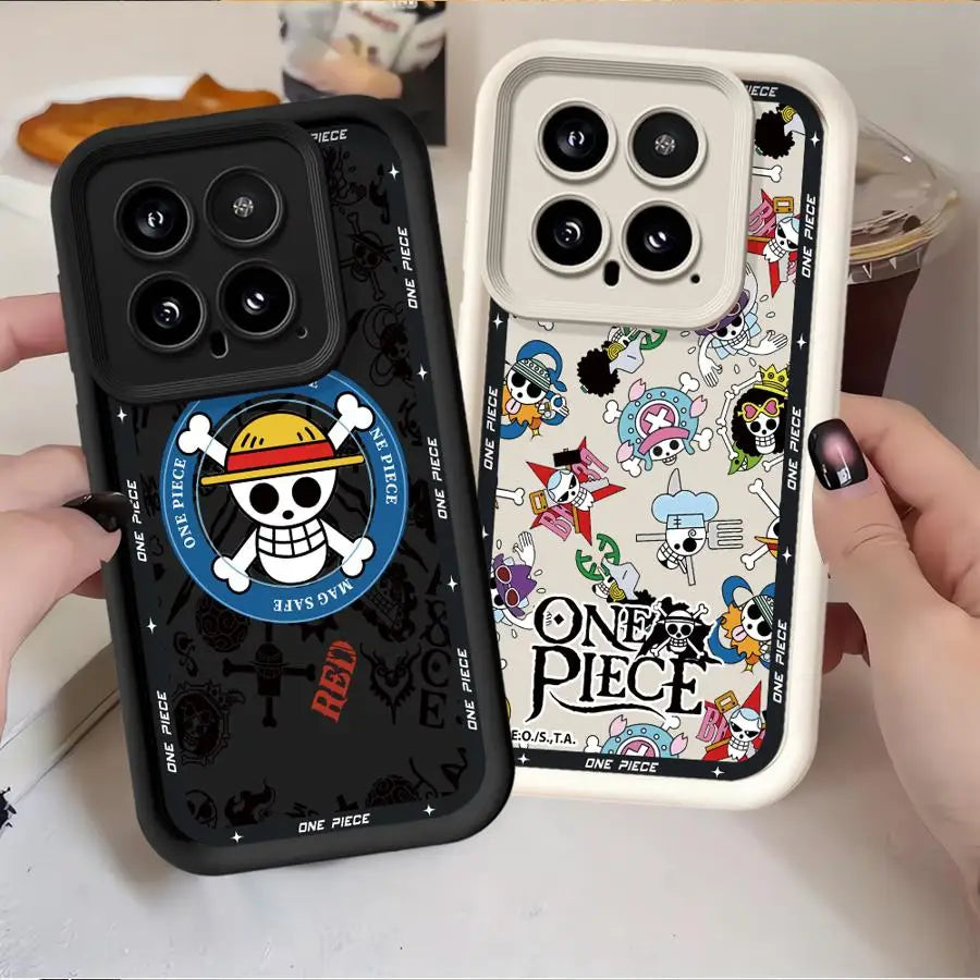 Case for Xiaomi Poco F8 C51 X3 Pro C61 C50 X3 NFC Phone Cover O-neS P-ieceS LuffyS Logo