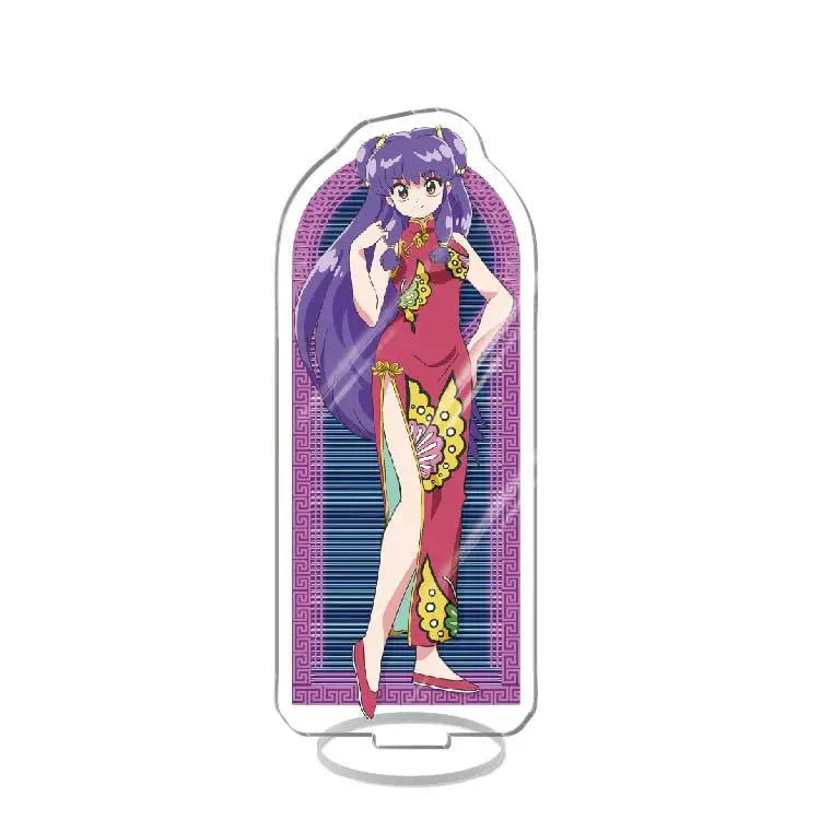 Anime Ranma 1/2 Nibun No Ichi Acrylic Stand Model Plate Decoration Desk Figure Display Friends Girls Gift Cartoon New Product