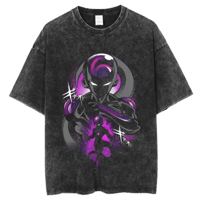 Vintage Washed Dragon Ball Tee – Streetwear Anime T-Shirt