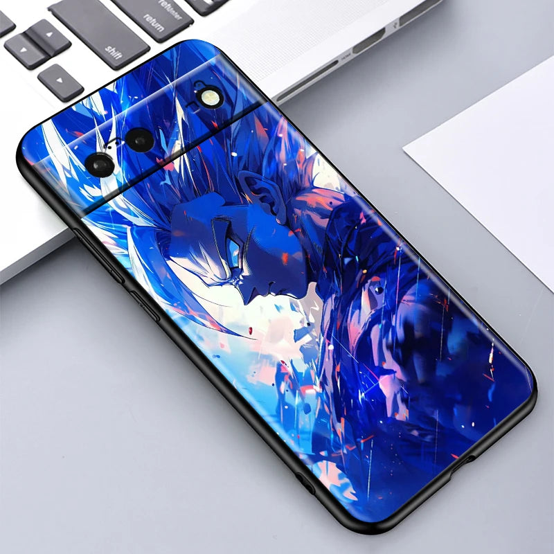 Dragon Ball Z Shockproof Case – Goku Edition for Google Pixel 4–9 Series