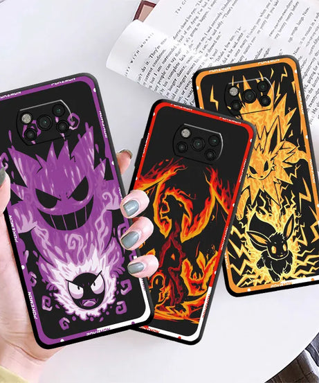 Pokemon Anime Phone Case for Xiaomi Mi Poco F5 X4Pro5G 11 Lite M5 9T X3 NFC 13 Pro M3 12 X 10 Silicone