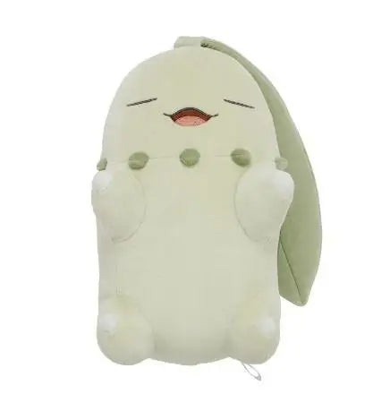 Cute Pokemon Slowpoke Chikorita Cubone Sleep Plush Pillow Ornament Anime Plush Dolls Children Birthday