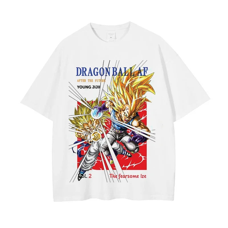 Dragon Ball Z Streetwear T-Shirt – Anime Graphic Cotton Tee