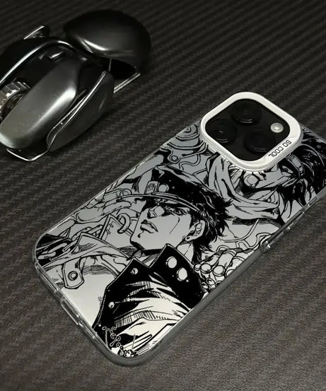 JoJos Bizarre Adventure Art Coque For Apple iPhone 16e 16 14 15 13 11 Pro Max Case 15 Plus 12 13 Mini 16e Shockproof Phone Cover