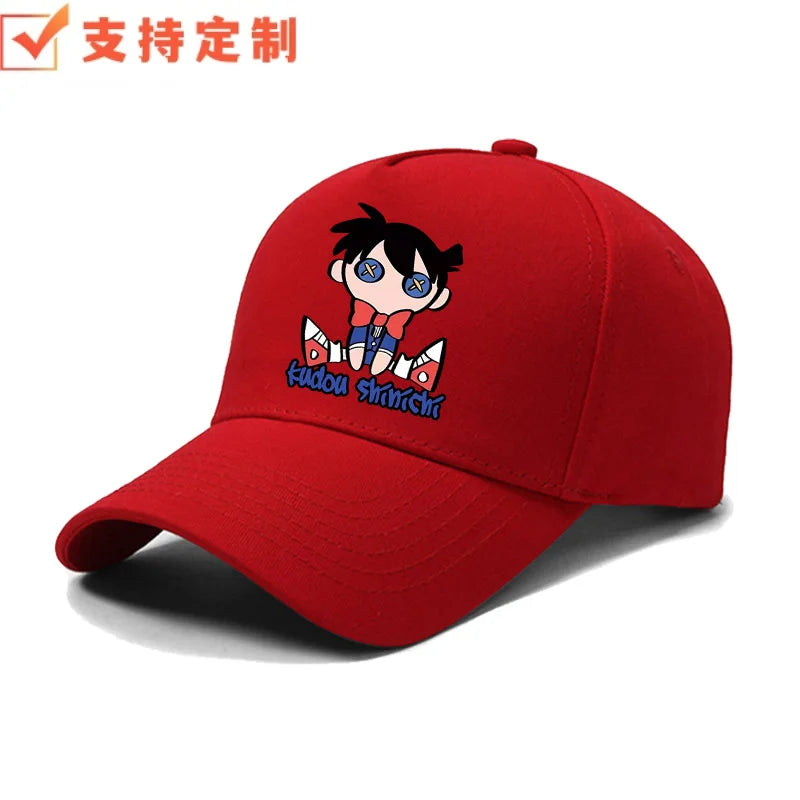 Detective Conan anime Kid the Phantom Thief sunshade baseball cap for men, outdoor casual duckbill hat, holiday gift.