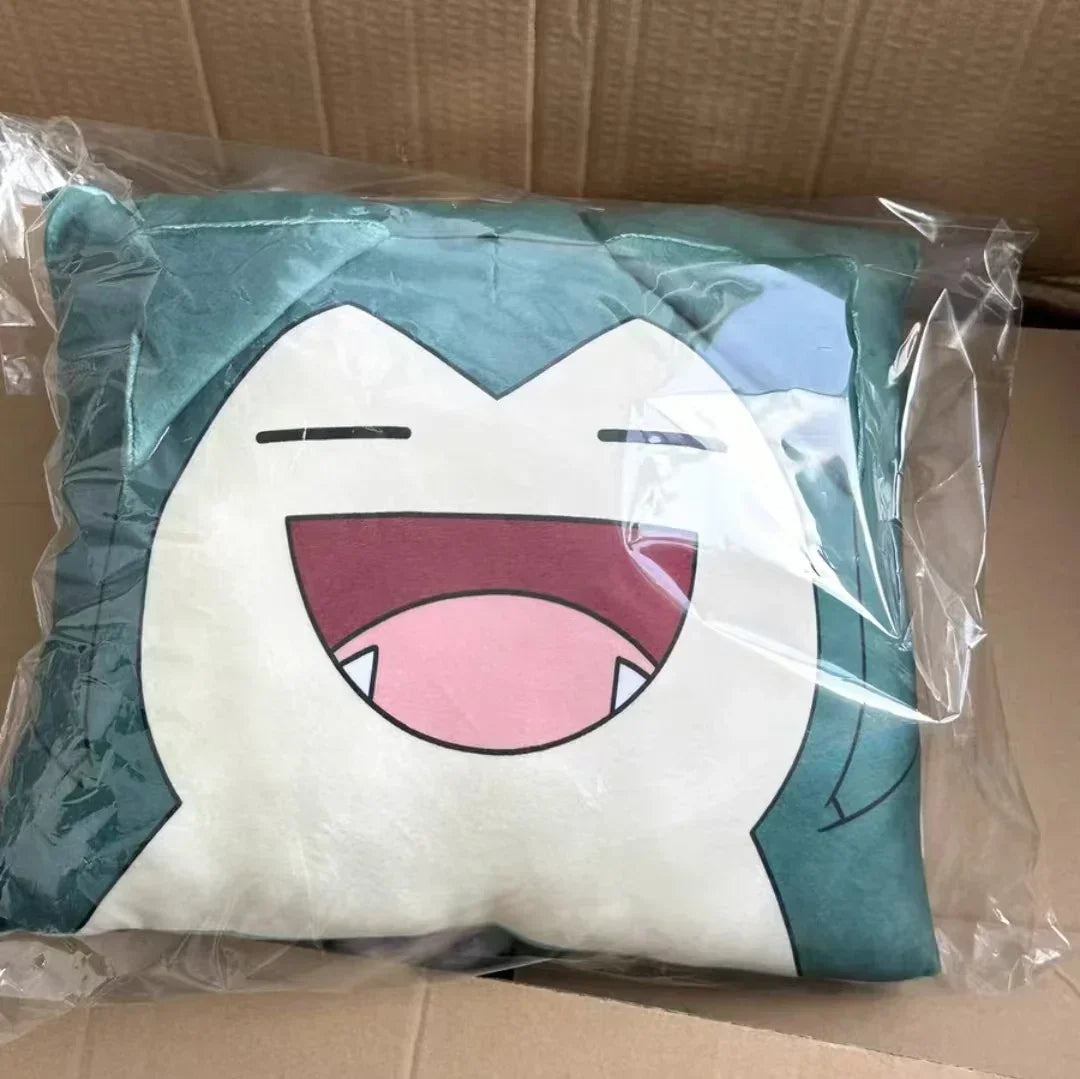 Pokémon Pikachu & Eevee Plush Pillow Cover – Cute Anime Cushion for Home & Office