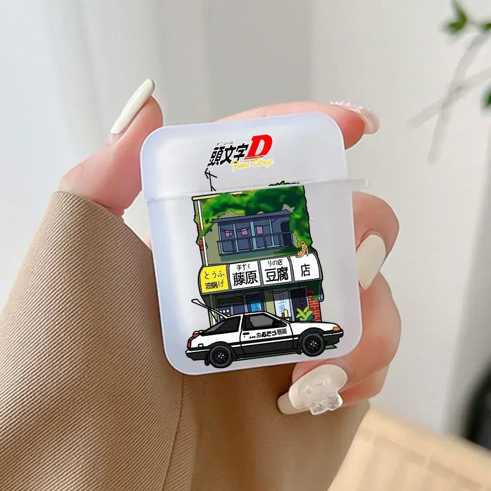 Fujiwara Takumi AE86 AirPods Case – Initial D Anime Protective Cover (1/2/3/Pro/4)