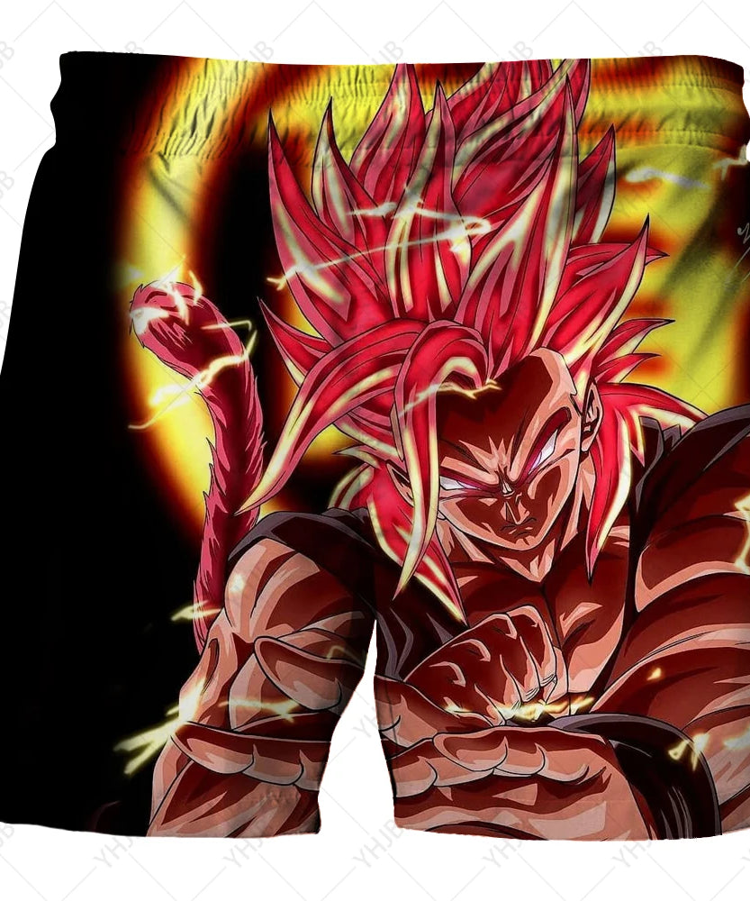 Dragon Ball Z Quick-Dry Swim Shorts – Cool Summer Beachwear