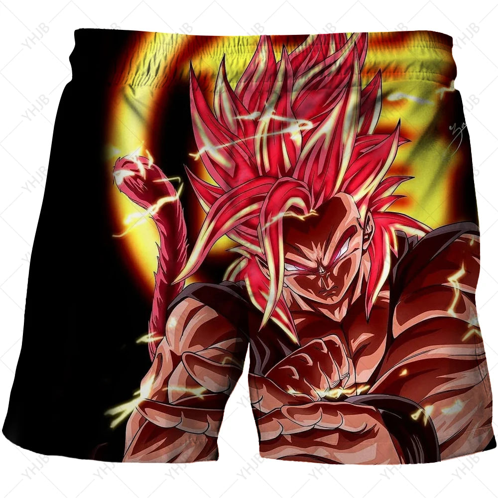 Dragon Ball Z Quick-Dry Swim Shorts – Cool Summer Beachwear
