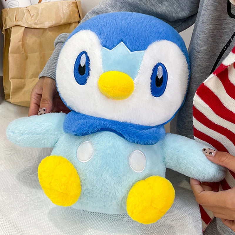 30/80cm Piplup Pokemon Large Plush Toys Anime Doll Cute Giant Pokémon Penguin Stuffed Plushie Pillow Gift for Kid Xmas