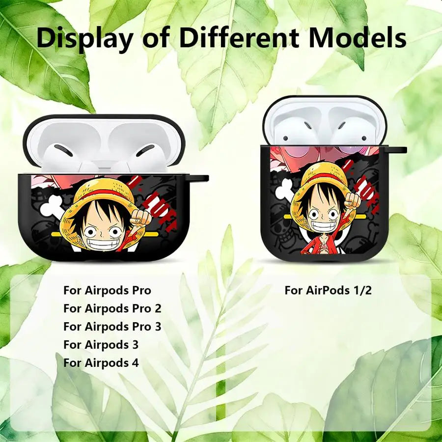 Earphone Cases Cover Case For Airpods 4 2 Pro3 Pro 3 1 Pro2 OneS P-ieceS LuffyS