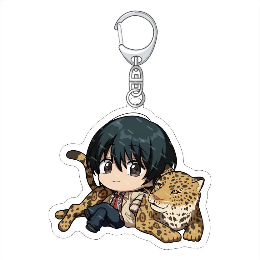 Anime Sakamoto Days NEW Acrylic Acrylic Fun Keychain Animation Related Product Girl Gift Key Chain Bag Charm Q version Pendant