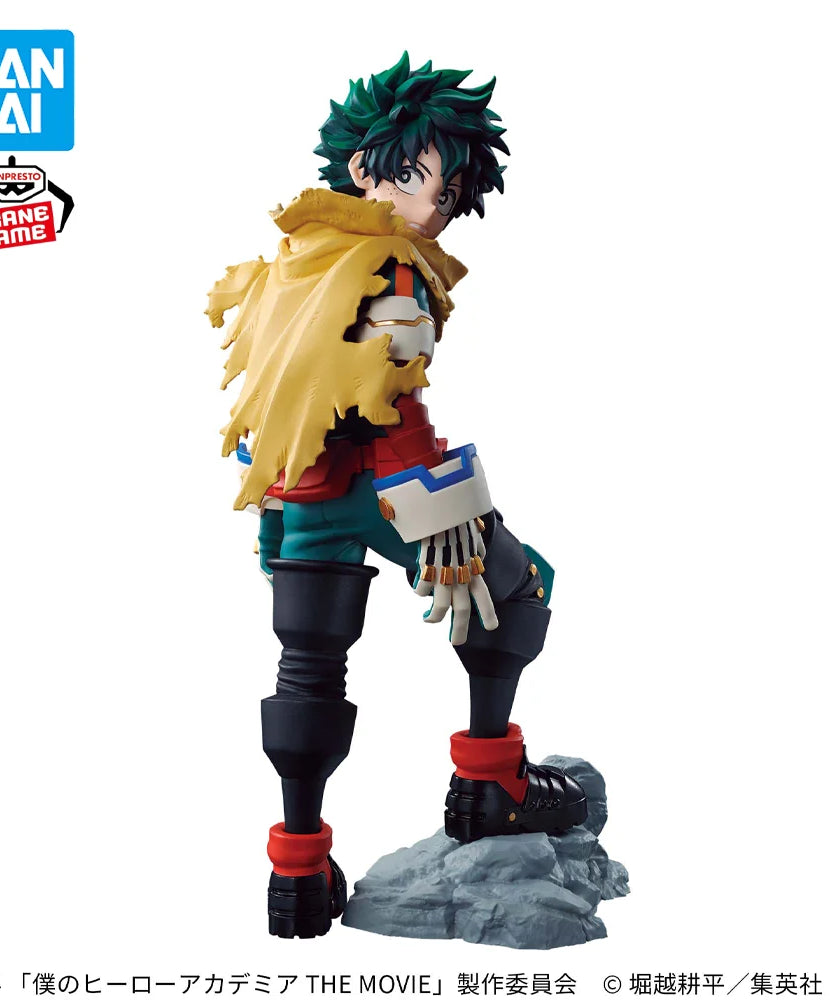 BANPRESTO Izuku Midoriya Figure – My Hero Academia: You're Next Edition (Boxed Original)