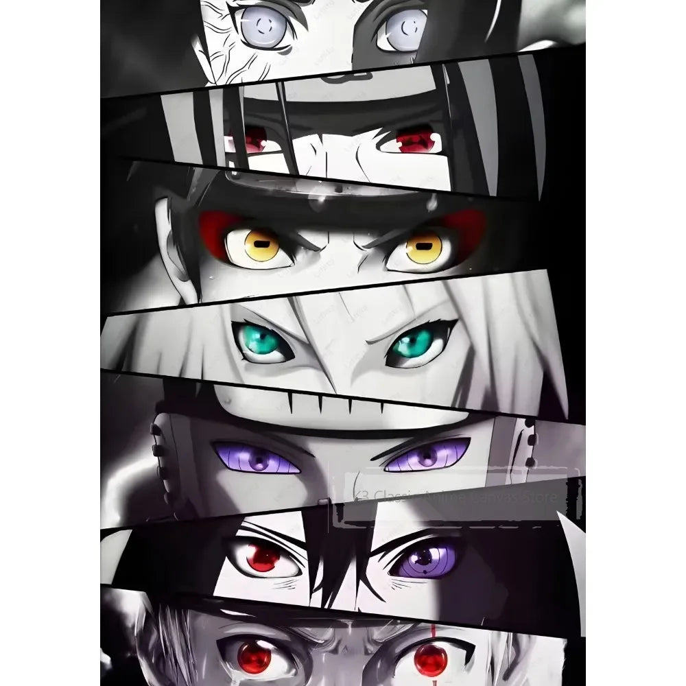Anime Eyes Poster Prints Perfect Design Nordic Modern Home Decor Gift