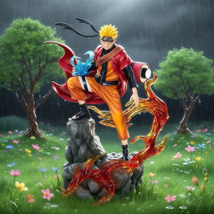 Naruto & Sasuke PVC Action Figure — 23cm Statue