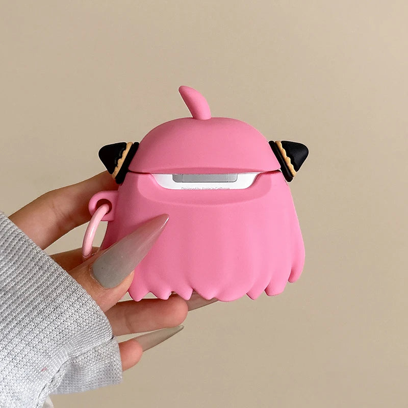 Anya Case for Apple Airpods 4 3 2 1 Gen Protective Cover for AirPods Pro 2nd 1st Generation Pro2 Anime Comics