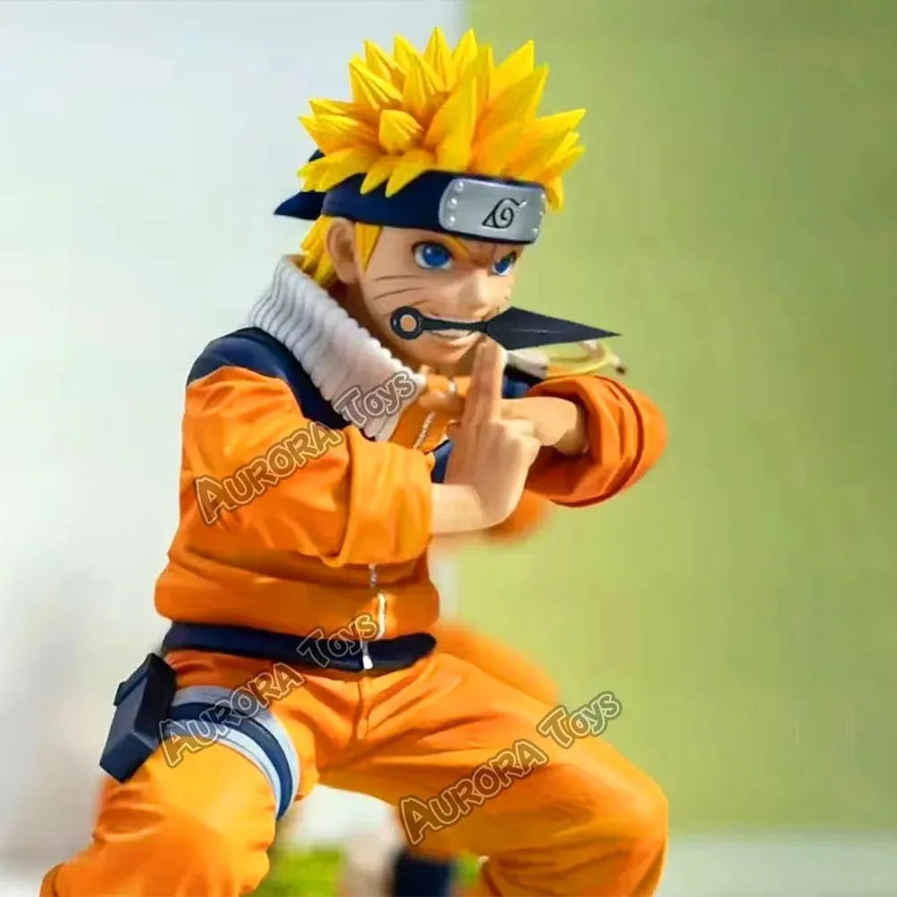 5.9in/15cm Anime Uzumaki Naruto Figure Kage Bunshin no Jutsu PVC PVC Action Figures Collection Model