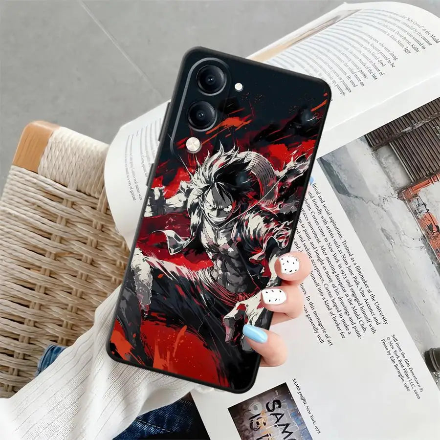 Phone Cover Case for Vivo Y33S Y35 Y19 Y02 Y11 Y22 Y16 Y17 Y12 Y15S Y30 Y20 Y21 Y31 Y36 Y27 Luffy Ones Pieces