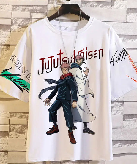 Anime Summer Jujutsu Kaisen T-Shirt Gojo Satoru Clothes Men and Women Fashion T Shirts Short Sleeves Casual Tops birthday gifts