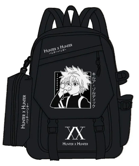 HUNTER Killua Zoldyck Hisoka anime peripheral fashion backpack personality simple student schoolbag holiday gift kawaii