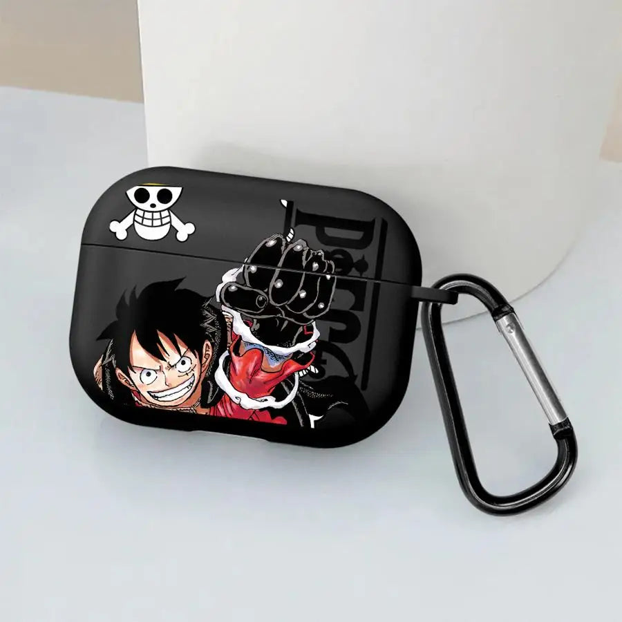 Case For Airpods 4 1 Pro 3 Pro3 Pro2 2 Earphone Cases Cover OneS LuffyS P-ieceS