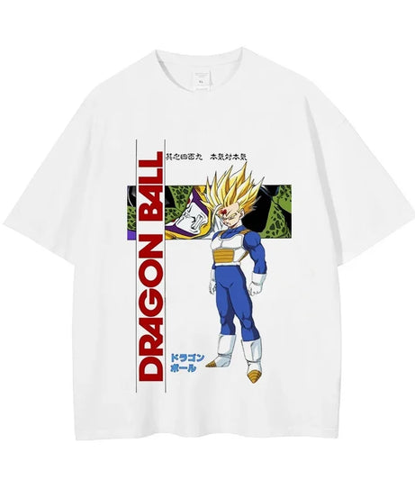 Dragon Ball Z Streetwear T-Shirt – Anime Graphic Cotton Tee