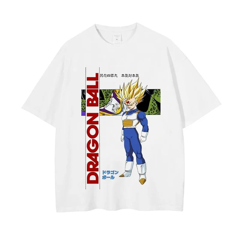 Dragon Ball Z Streetwear T-Shirt – Anime Graphic Cotton Tee