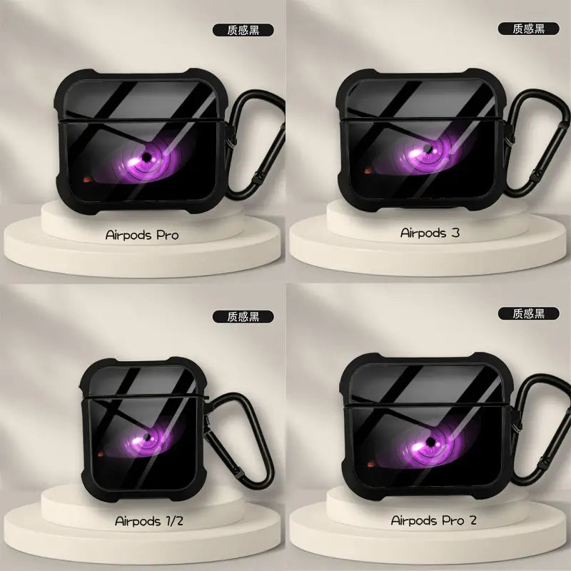 New Anime Naruto Sasuke Obito Protective Case for AirPods 3 for Airpods Pro 1 2 Wireless Bluetooth Headphone Case Christmas Gift