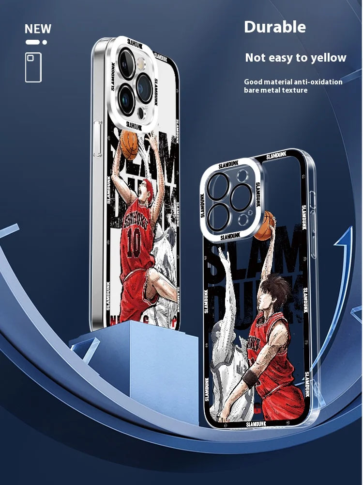 Anime Cool Slam Dunk Case For Samsung Galaxy A54 A34 A24 A14 A13 A53 A33 A73 A23 A05 A05S A72 A52 A52S A32 A22 A12 A51 A71 Etui