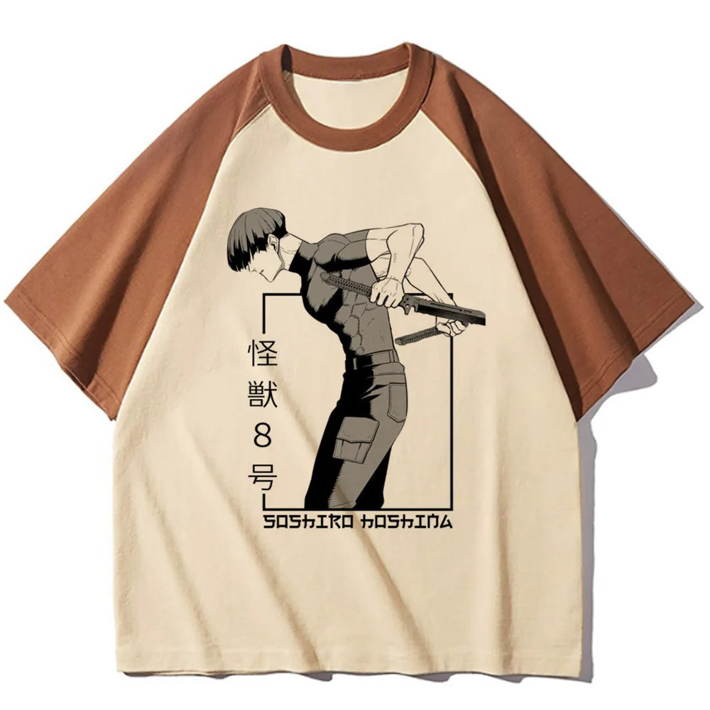 Kaiju No 8 t shirt women anime elegant breathable t-shirts female or male anime clothes
