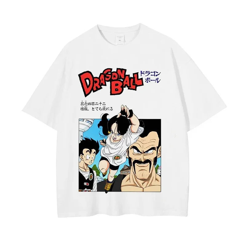 Dragon Ball Z Streetwear T-Shirt – Anime Graphic Cotton Tee