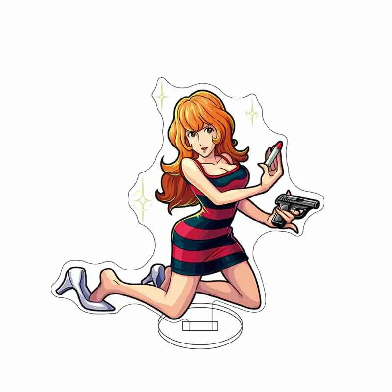 Lupin III Rupan Sansei Acrylic Stand Model Plate Decoration Originality Desk Figure Display Fan Gift Prime New Products Classic