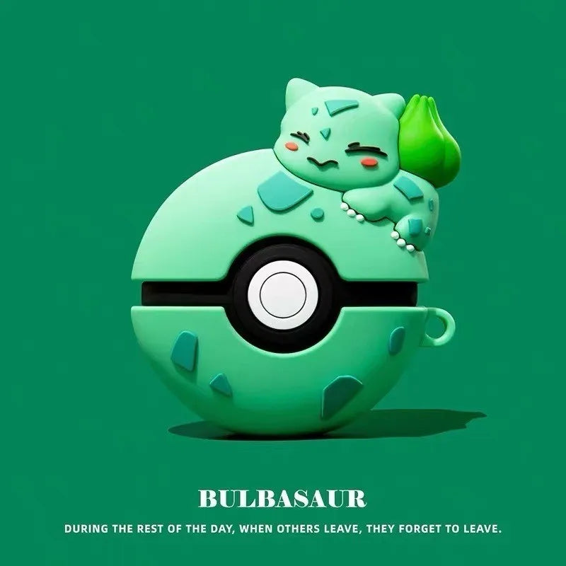 Pokemon  Case silicone For AirPods 3 Protective sleeve For AirPods Pro 1/2/Pro2 Cover 3D silicone Fall prevention Case