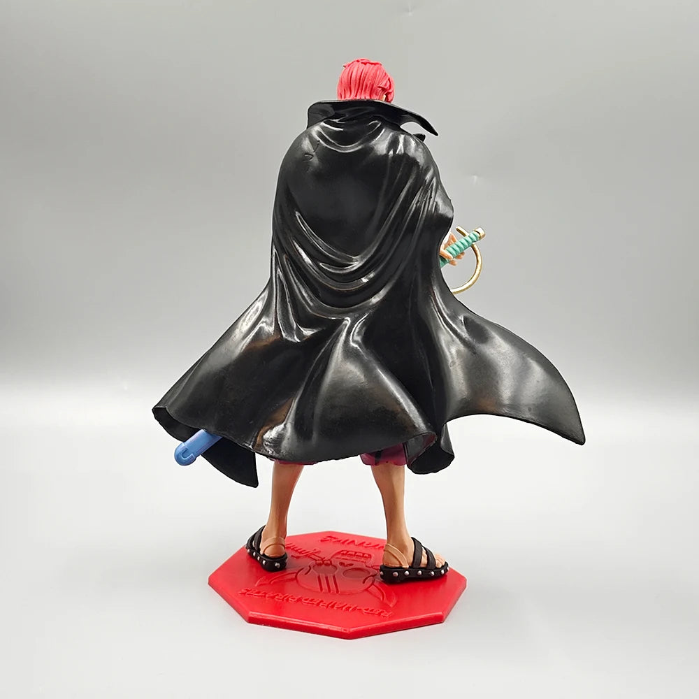 24.5cm/9.65in Anime ONE PIECE Figure Shanks Action Figures Pvc Statue Collection Model Toys Gifts