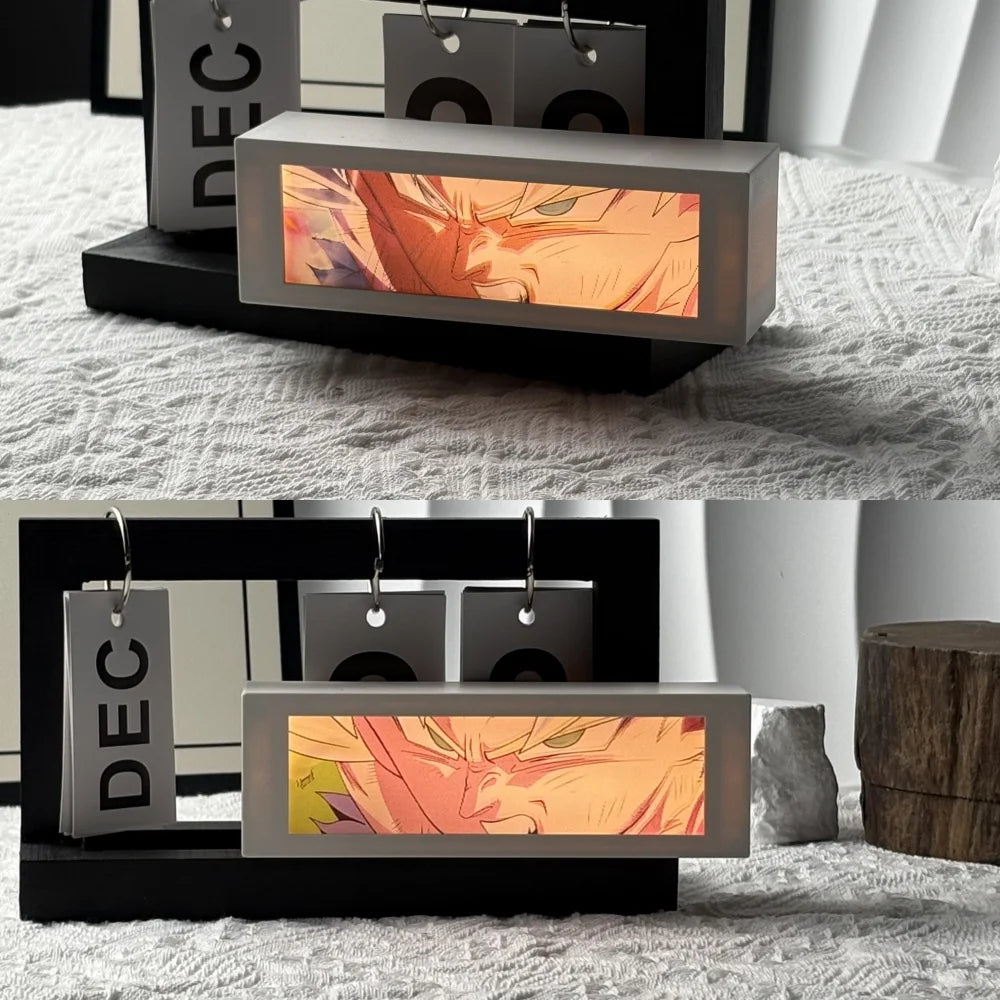Anime 3D Motion Light Box – Manga Night Lamp for Bedroom & Gifts