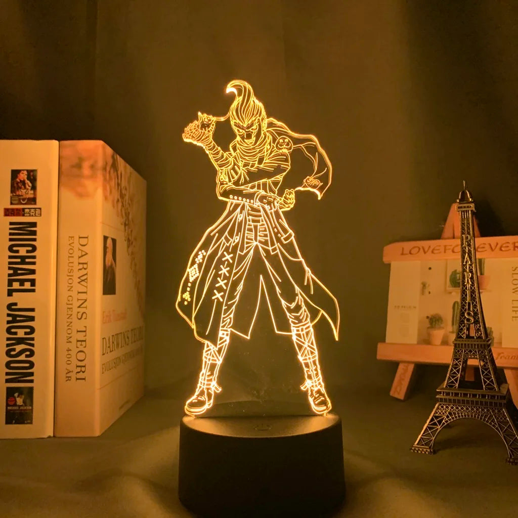 Anime Danganronpa V3 Nagito Komaeda Led Night Light Nagito Komaeda Game Figure Bedside Lamp for Bedroom Decor Kids Manga Gifts