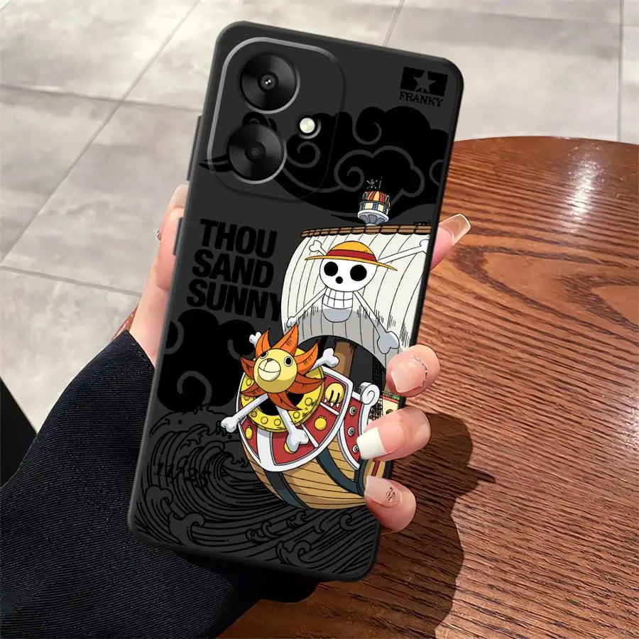 Case for Xiaomi Redmi 12 A5 9A 9C K60 9T 13C K40 K50 Gaming 10 A1 A2 Plus 12C Soft Back Phone Cover Cool Anime Characters