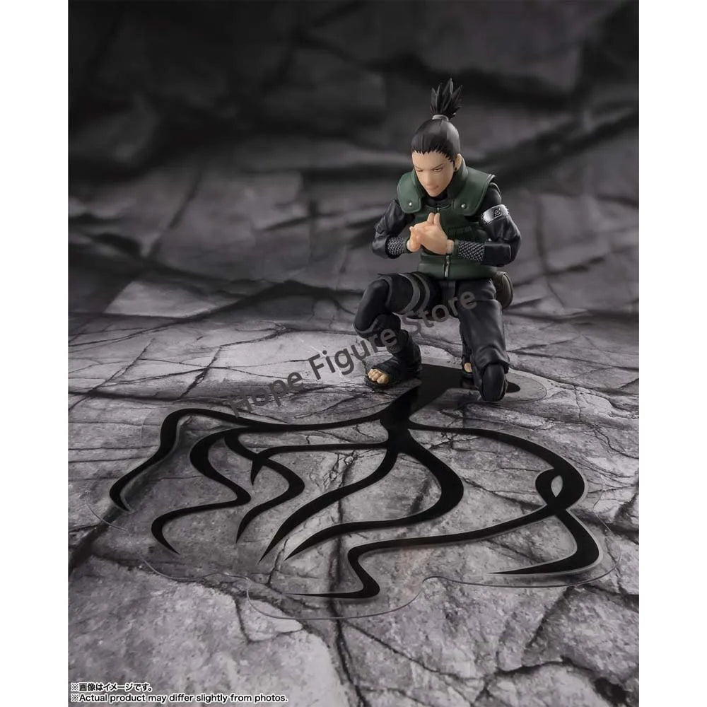 BANDAI SHFiguarts Shikamaru Nara Action Figure – Naruto Shippuden Official Collectible