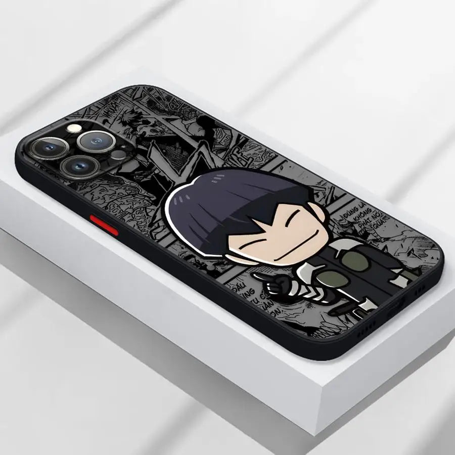 Kaiju No. 8 Anime Phone Case – Soft Cover for iPhone 7–16 Pro Max & SE