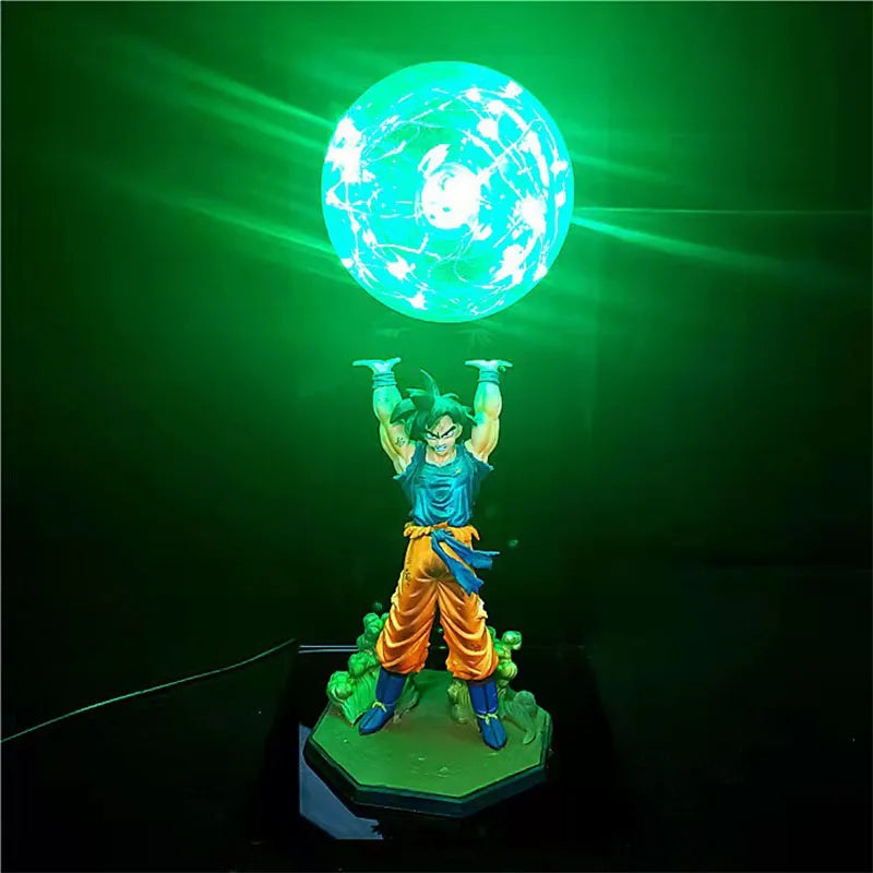 Dragon Ball Z Son Goku LED Action Figure Lamp – 5 Styles Collectible Decor